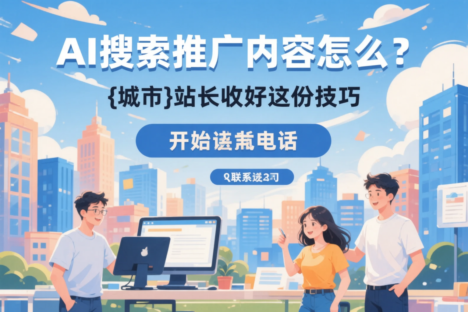 AI搜索推广内容怎么写？吐鲁番站长收好这份技巧