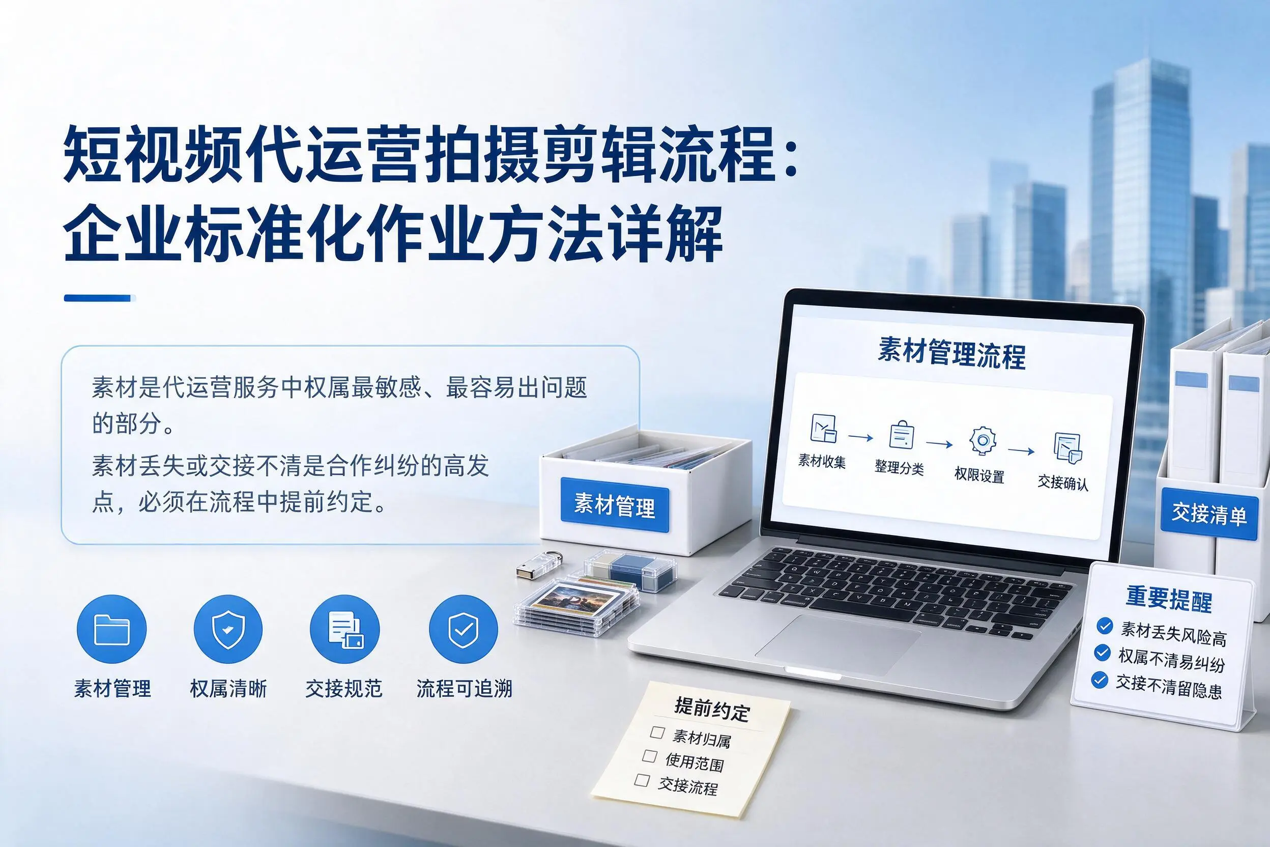 短视频代运营拍摄剪辑流程:吐鲁番企业标准化作业方法详解