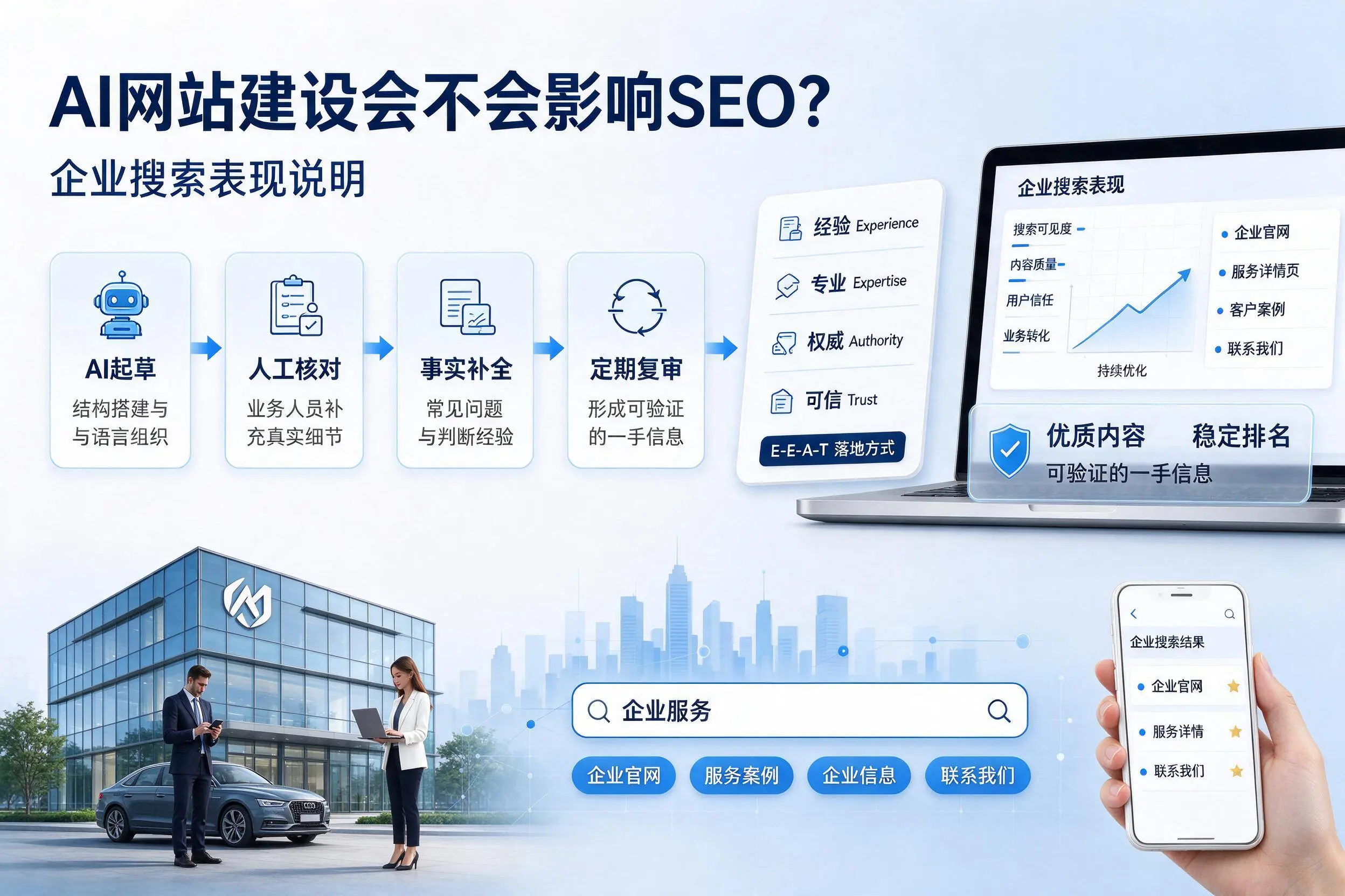 AI网站建设会不会影响SEO？吐鲁番企业搜索表现说明