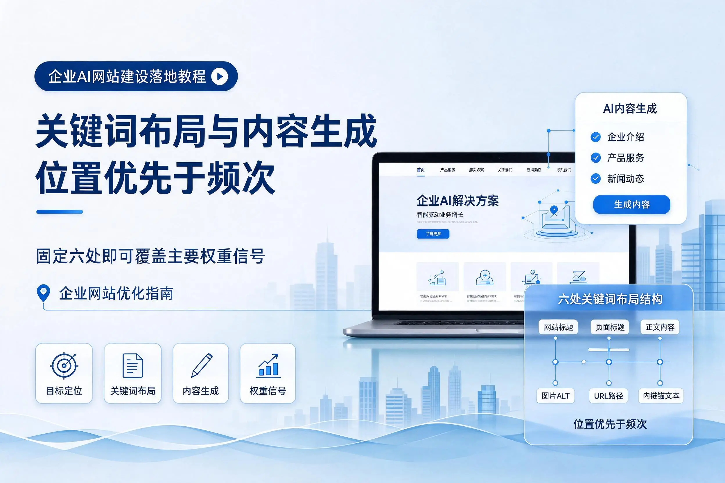 吐鲁番企业AI网站建设落地教程：关键词布局与内容生成