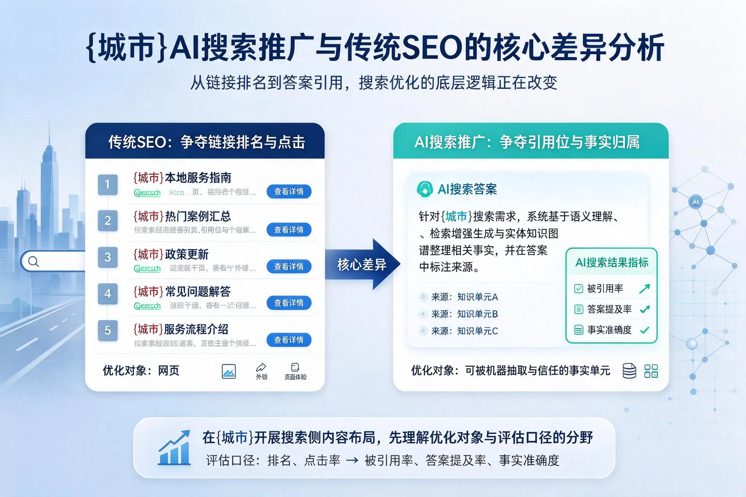 吐鲁番AI搜索推广与传统SEO的核心差异分析